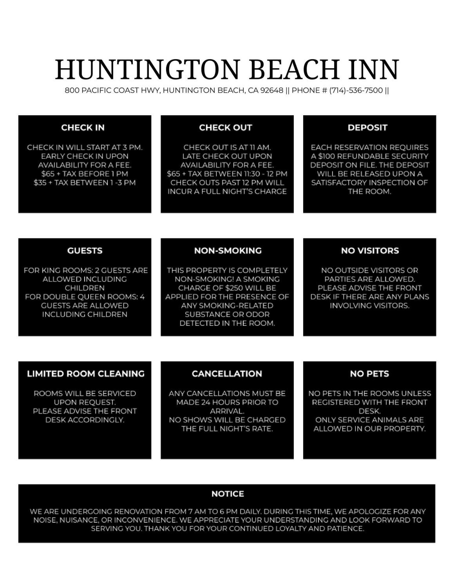 Huntington Beach Inn Ngoại thất bức ảnh